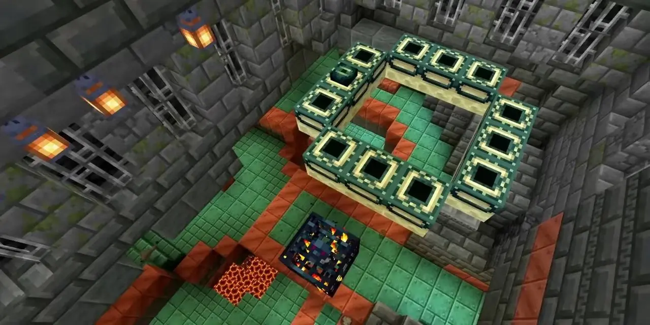 Semilla del mundo speedrun de Minecraft Trials to the End