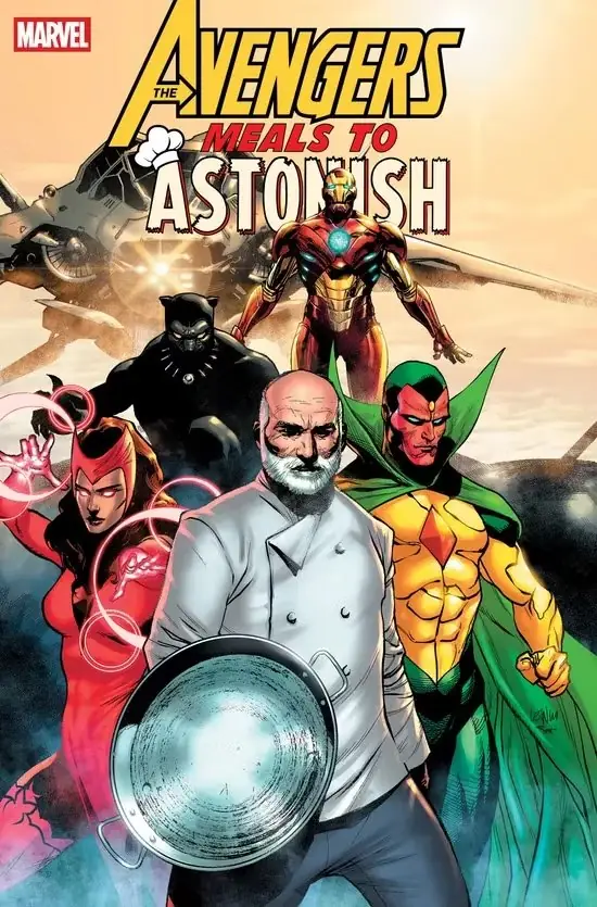 ينضم الشيف خوسيه أندريس إلى أقوى أبطال الأرض في وجبات الطعام على غلاف Astonish Avengers #1
