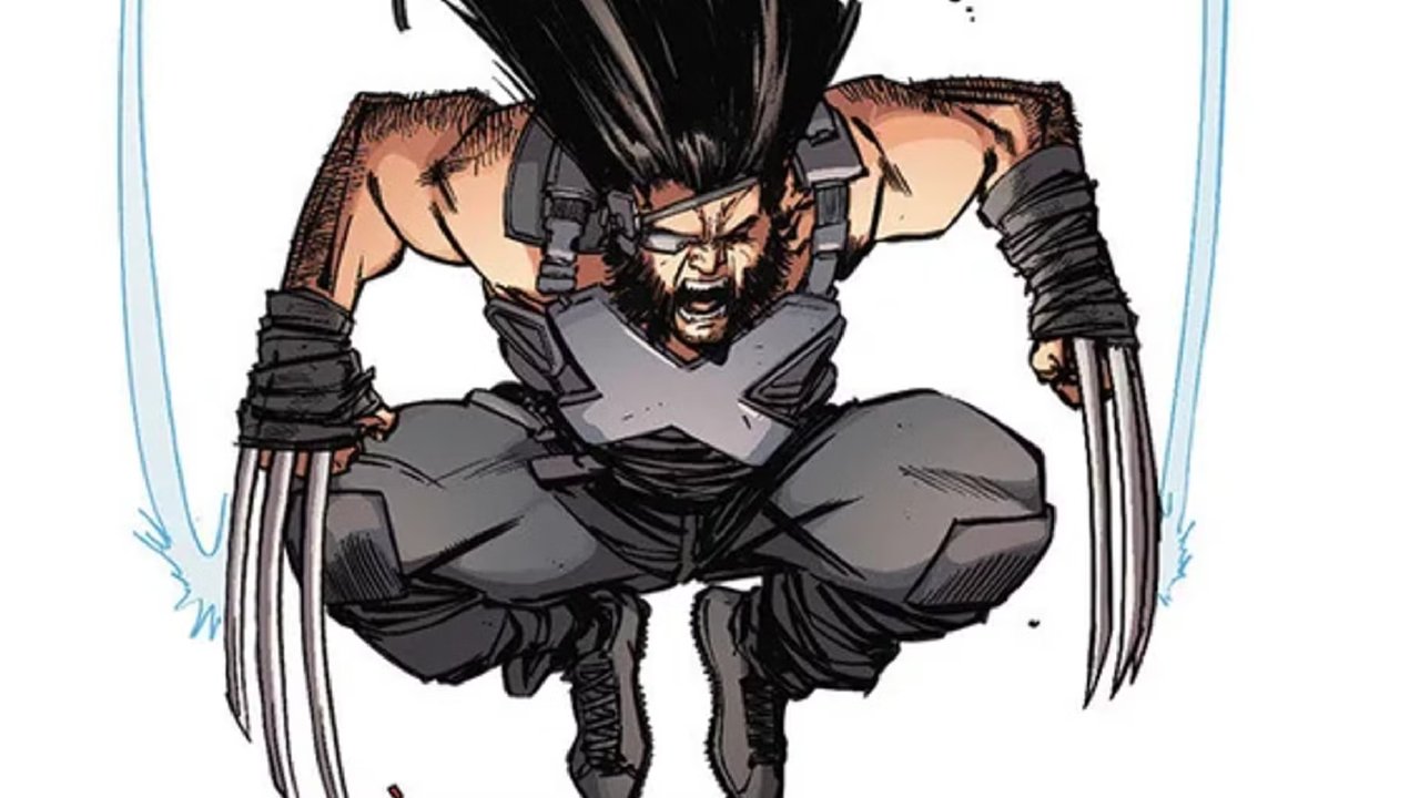 Wolverine é o desenho de What If X-Men com traje cinza Wolverine é o desenho de What If X-Men com traje cinza