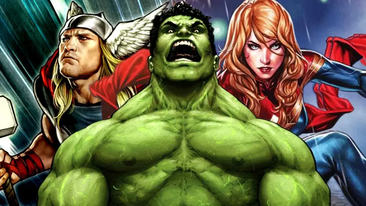 Cinco Vengadores que superan a Hulk en poder