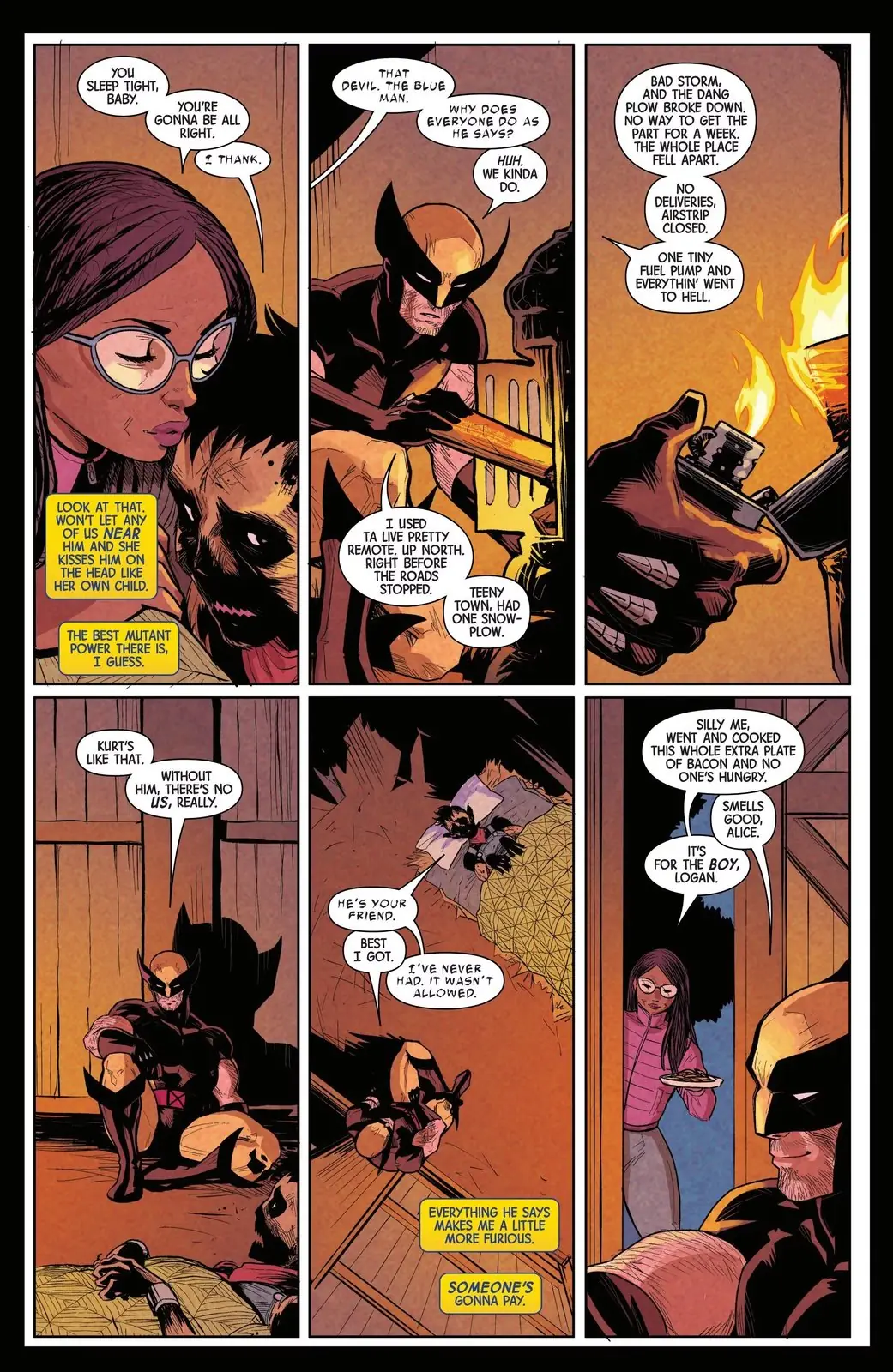 يعترف ولفيرين أن Nightcrawler هو أهم بطل في Uncanny X-Men يعترف ولفيرين أن Nightcrawler هو أهم بطل في Uncanny X-Men