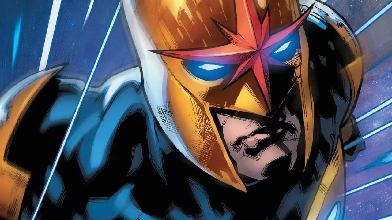 MARVEL'S NOVA FLYING MARVEL'S NOVA FLYING