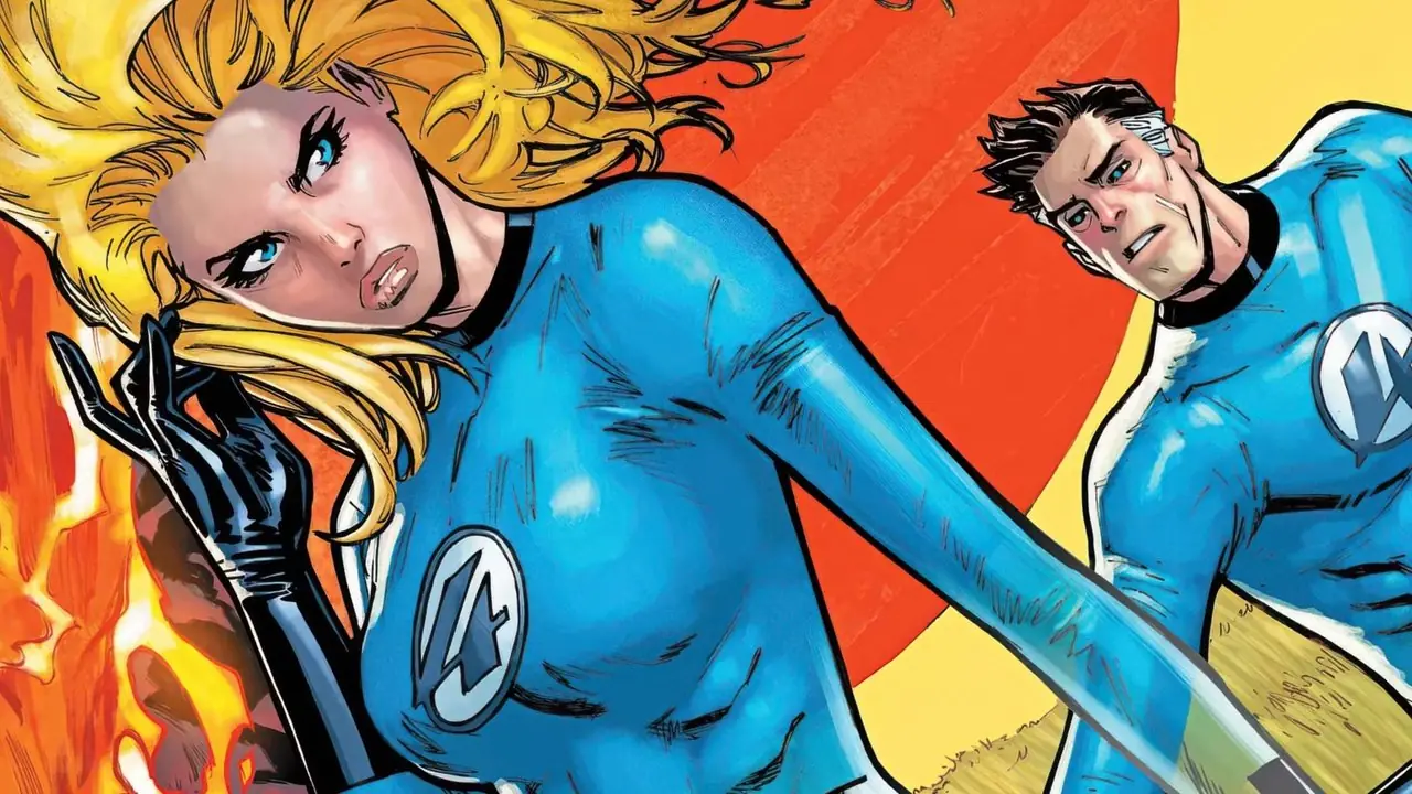 Invisible Woman und Reed Richards aus Fantastic Four Invisible Woman und Reed Richards aus Fantastic Four