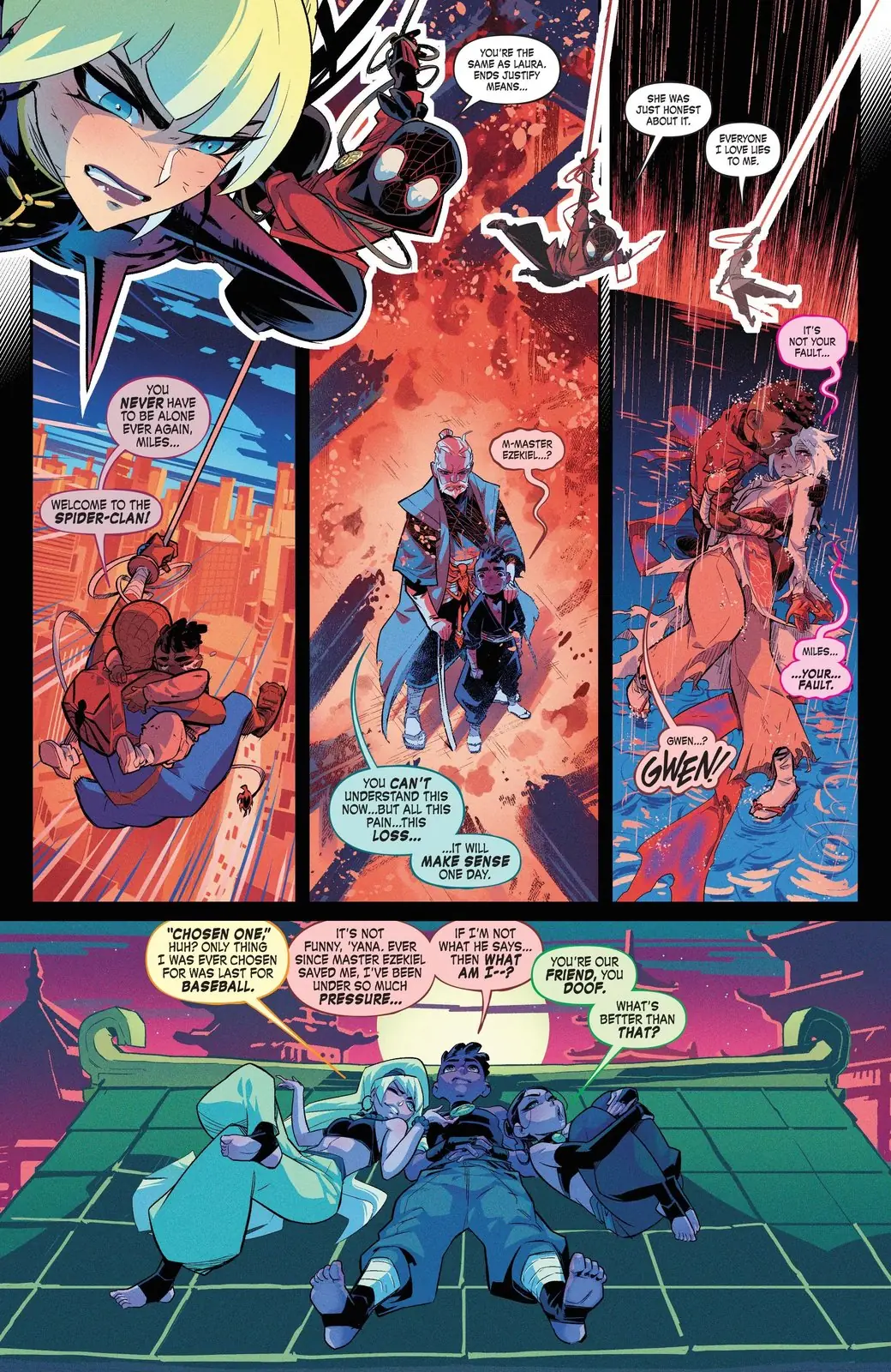 Miles Morales se bat dans le nouveau Marvel Mangaverse