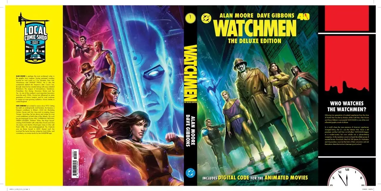DC wprowadza edycje specjalne Watchmen i V for Vendetta z okazji 40. rocznicy na Local Comic Shop Day® 2026 DC wprowadza edycje specjalne Watchmen i V for Vendetta z okazji 40. rocznicy na Local Comic Shop Day® 2026