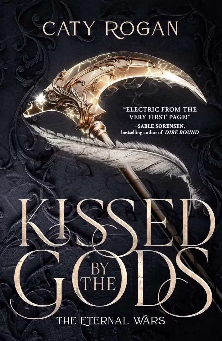 Buchcover von „Kissed by the Gods“ von Caty Rogan