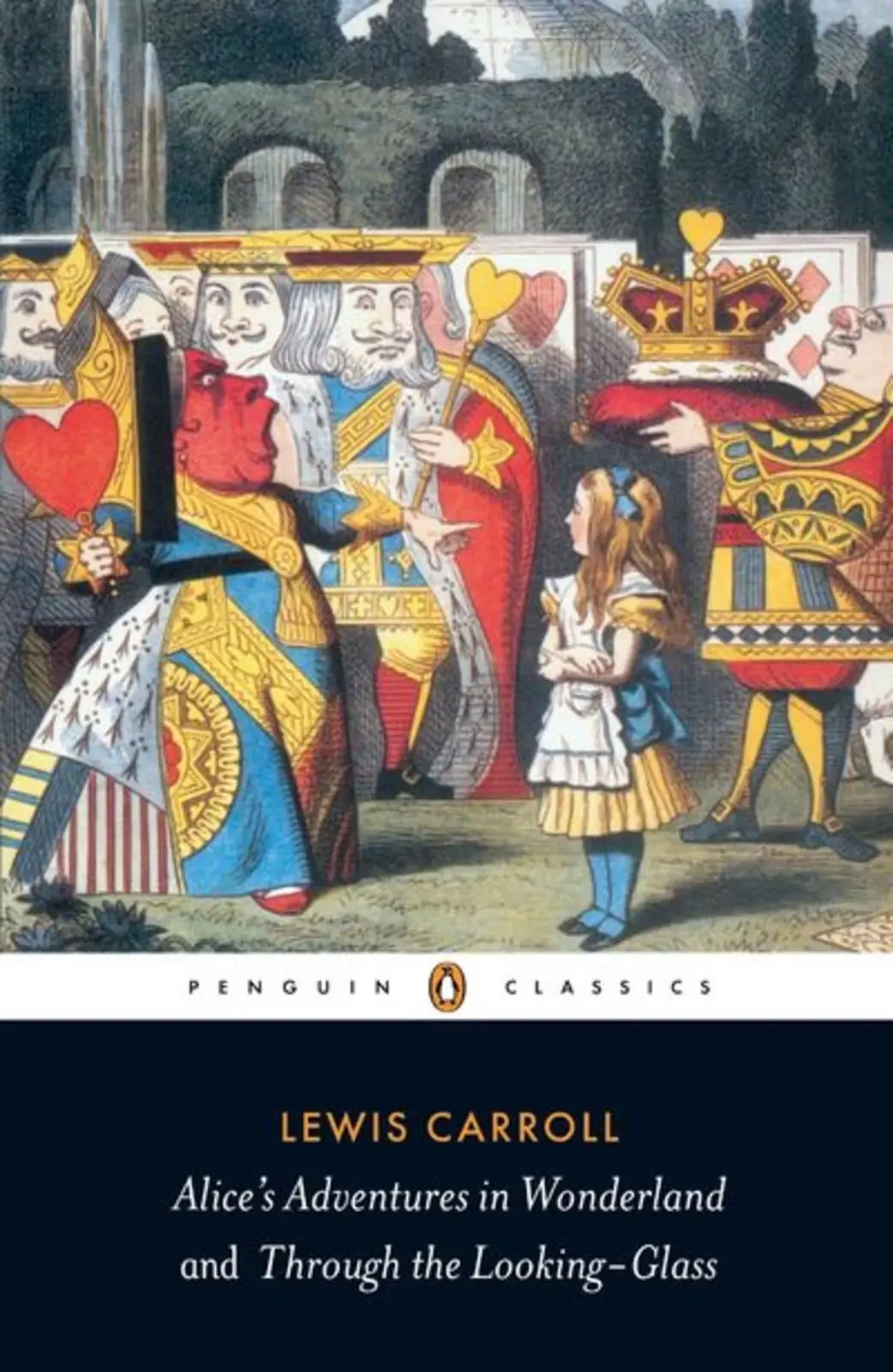 غلاف Penguin Classics لمغامرة أليس في بلاد العجائب غلاف Penguin Classics لمغامرة أليس في بلاد العجائب