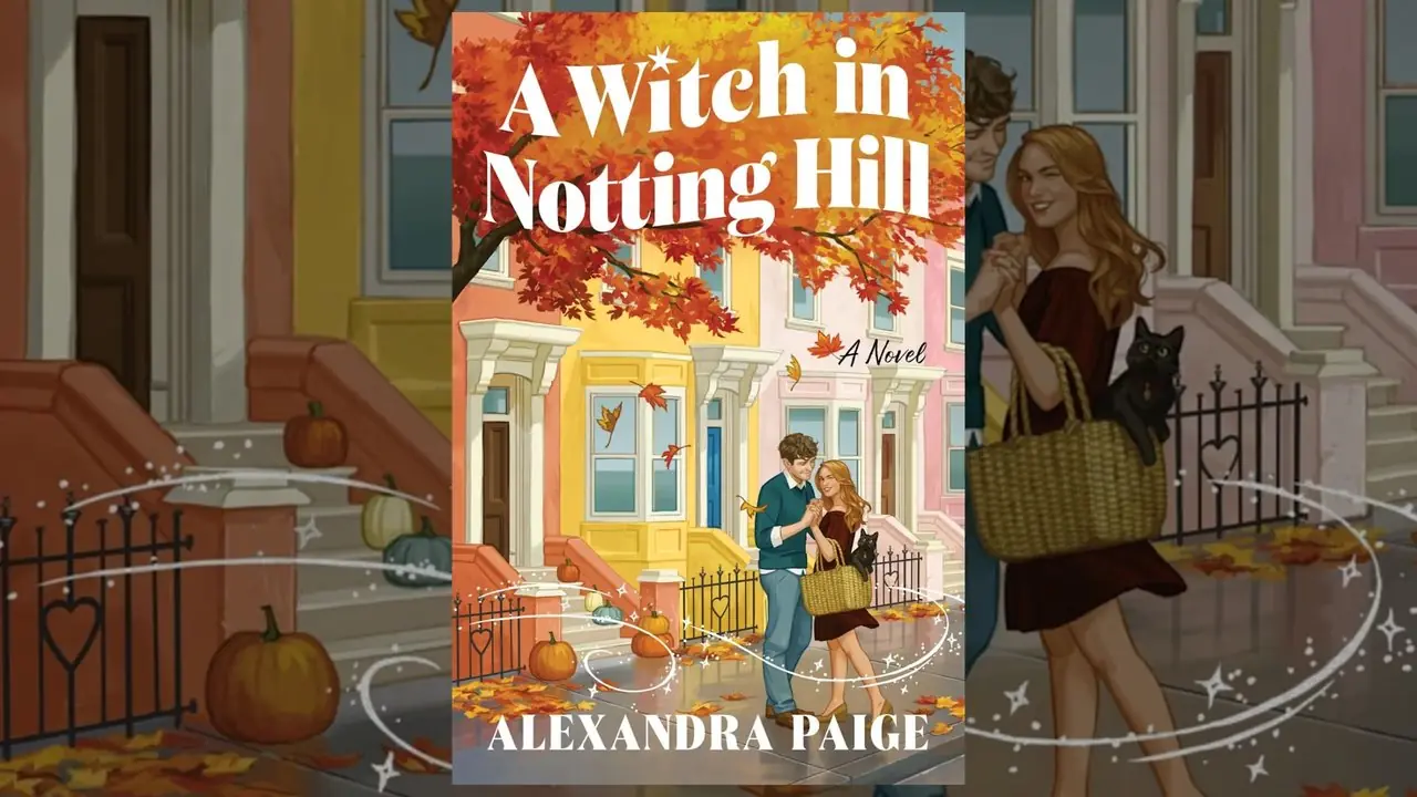 copertina del libro Una strega a Notting Hill copertina del libro Una strega a Notting Hill