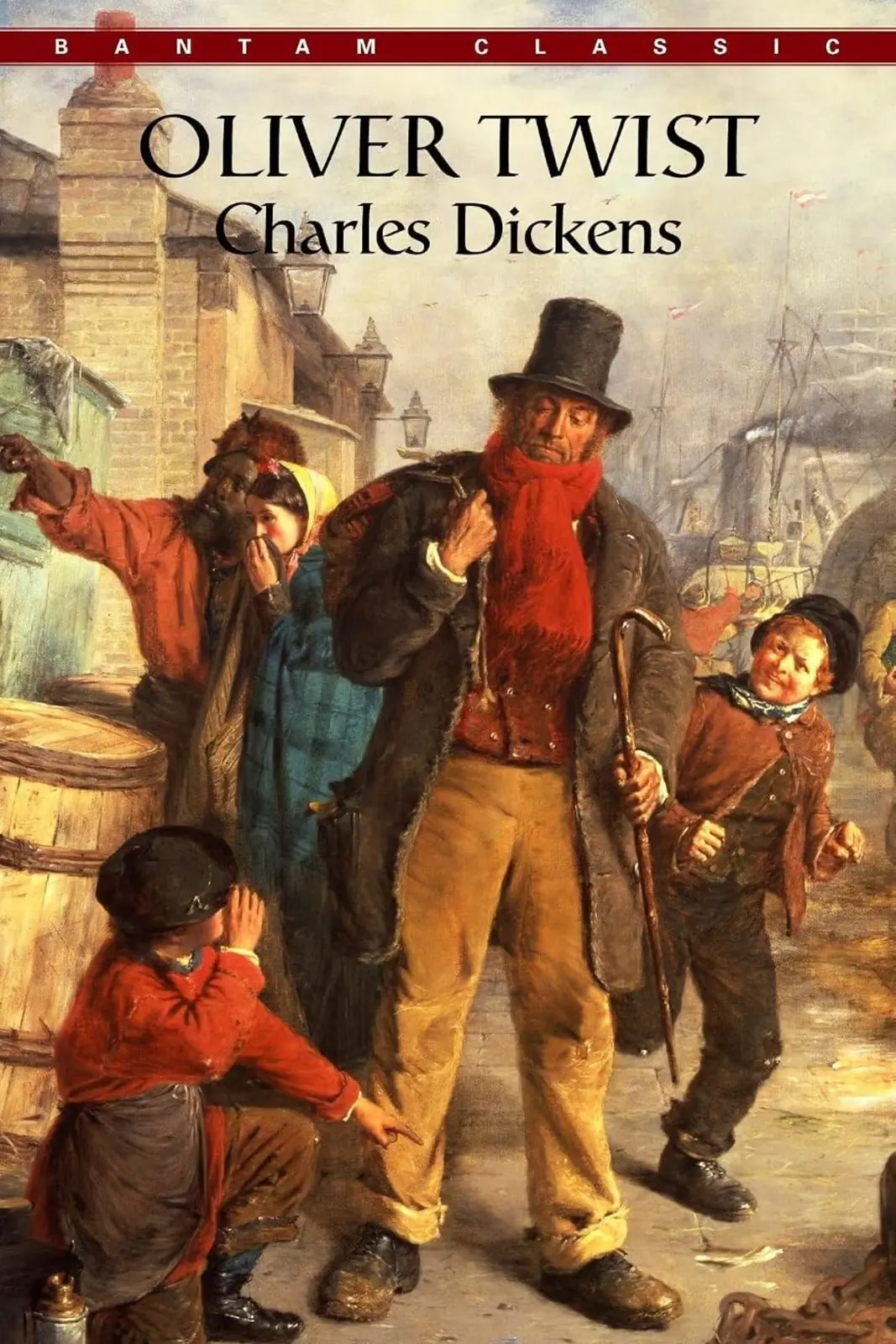 Coveret til Oliver Twist av Charles Dickens