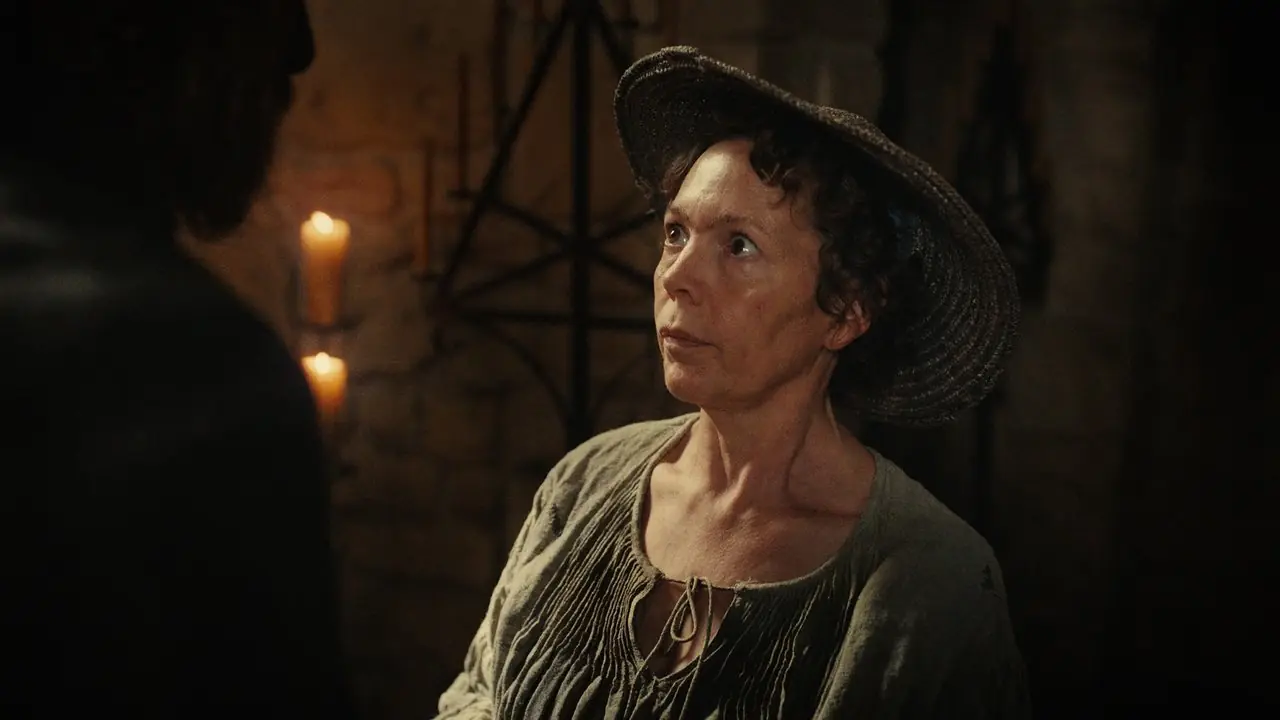 Olivia Colman luce fascinada en Wicker Olivia Colman luce fascinada en Wicker