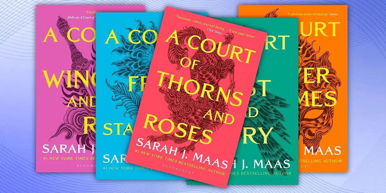 Sarah J. Maas'ın Dikenler ve Güller Divanı serisindeki kitapların kapakları Sarah J. Maas'ın Dikenler ve Güller Divanı serisindeki kitapların kapakları