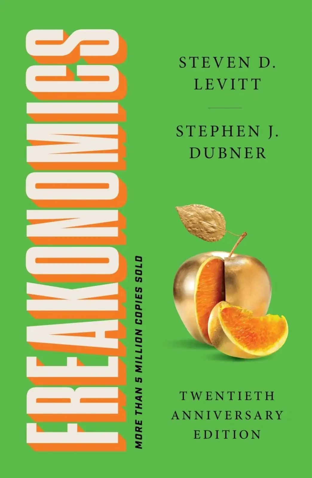 Freakonomics 20周年記念版ブックカバー