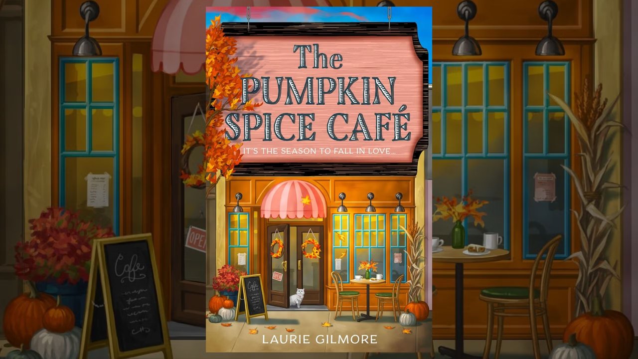 Capa do livro The Pumpkin Spice Cafe, de Laurie Gilmore Capa do livro The Pumpkin Spice Cafe, de Laurie Gilmore