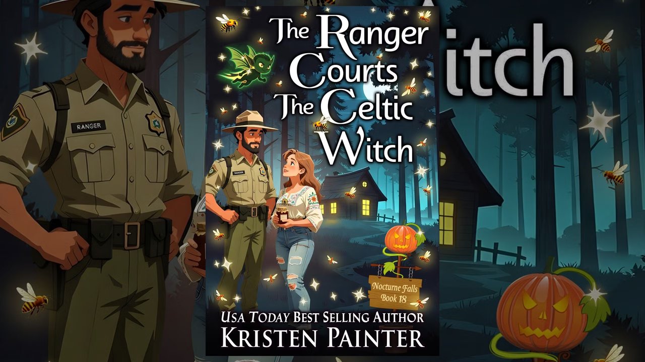 Capa do livro The Ranger Courts The Celtic Witch, de Kristen Painter Capa do livro The Ranger Courts The Celtic Witch, de Kristen Painter