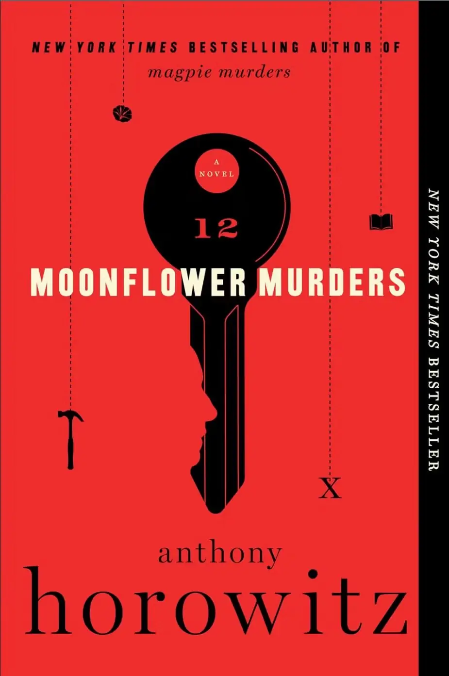 Обложка Энтони Горовица «Moonflower Murders»