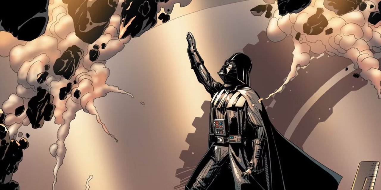 Darth Vader bruker kraftbeskyttende skjold Darth Vader bruker kraftbeskyttende skjold