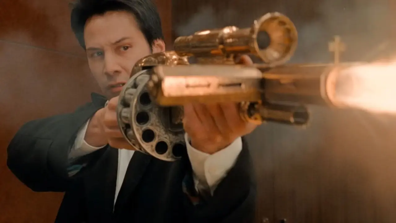 Silahlı Konstantin KEanu Silahlı Konstantin KEanu
