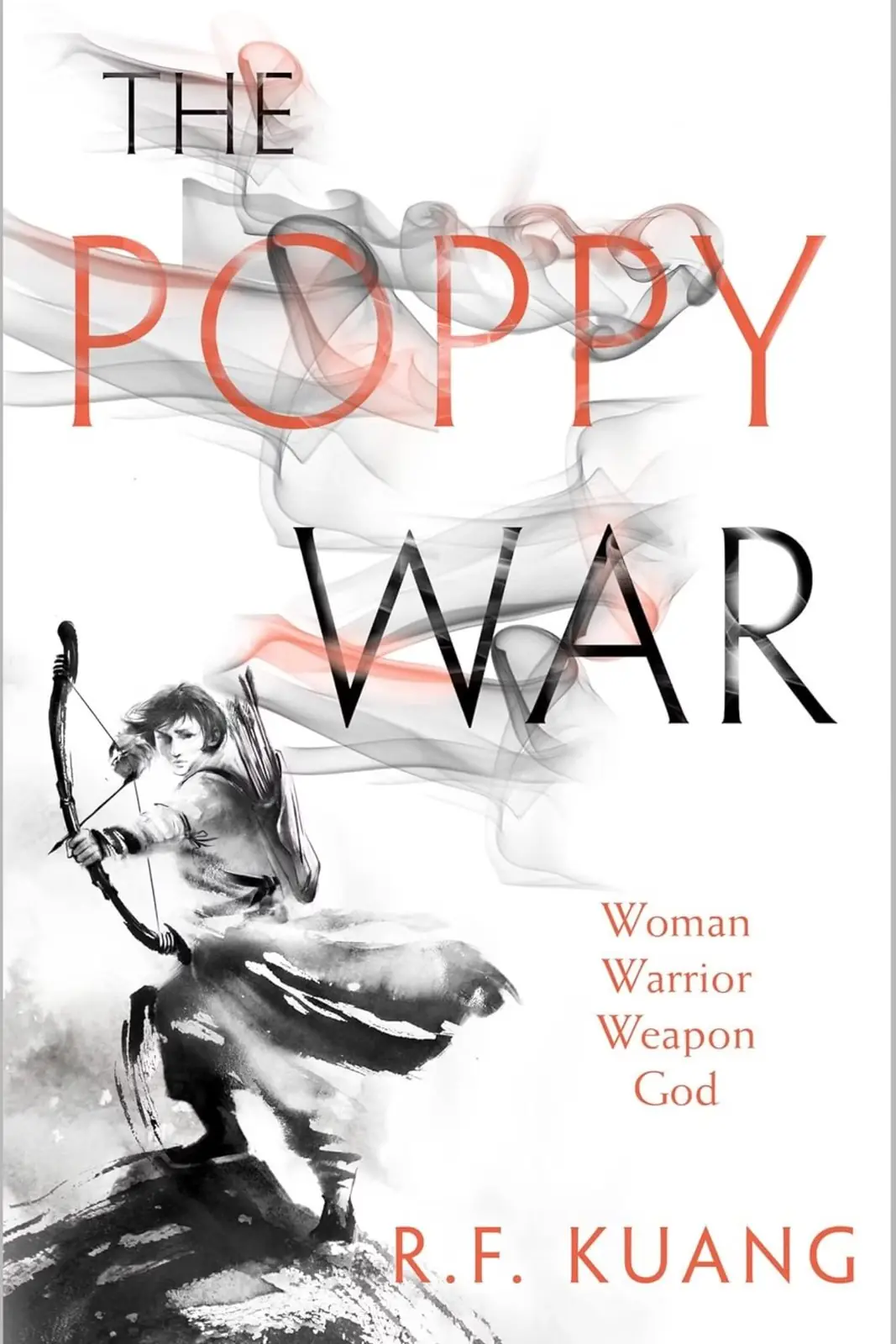 R.F.'nin The Poppy War kitabının kapağı. Kuang R.F.'nin The Poppy War kitabının kapağı. Kuang