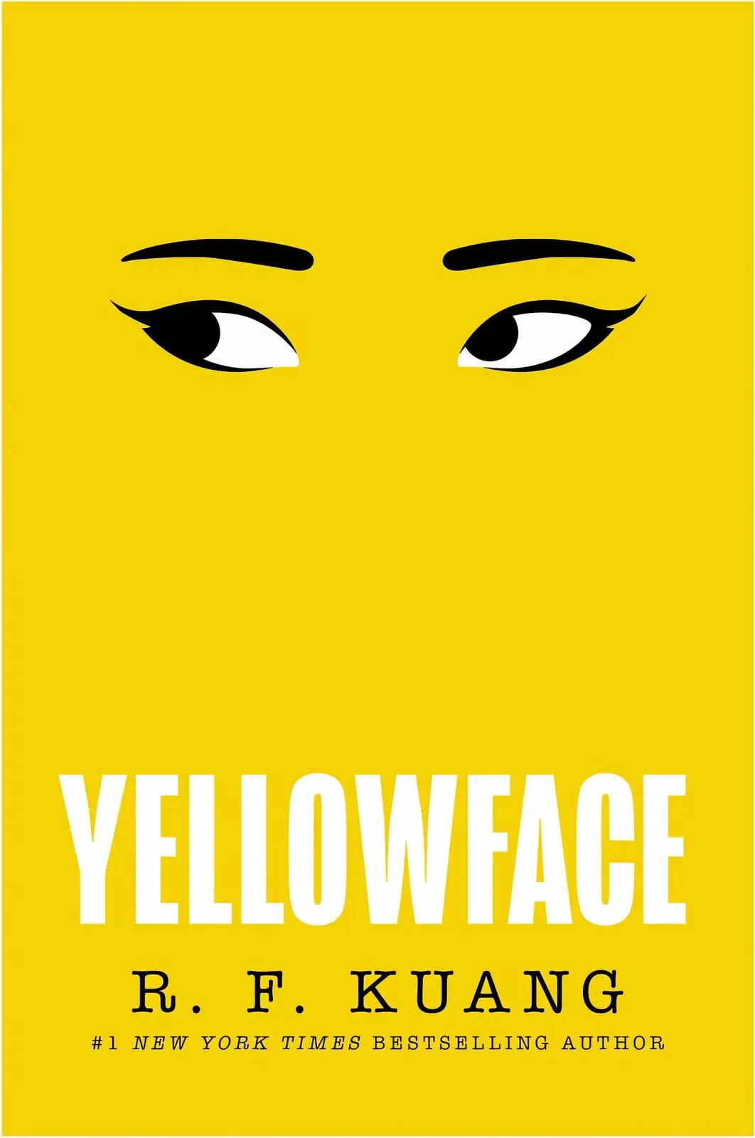 La copertina di Yellowface di R.F. Kuang