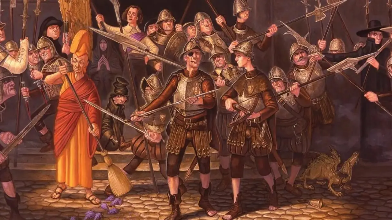 Discworld nachtwachthoes van Terry Pratchett Discworld nachtwachthoes van Terry Pratchett
