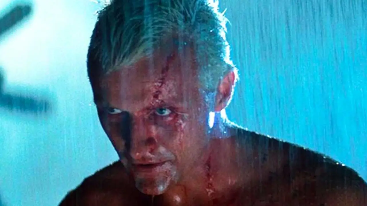 Rutger Hauer som Roy Batty i Blade Runner Rutger Hauer som Roy Batty i Blade Runner