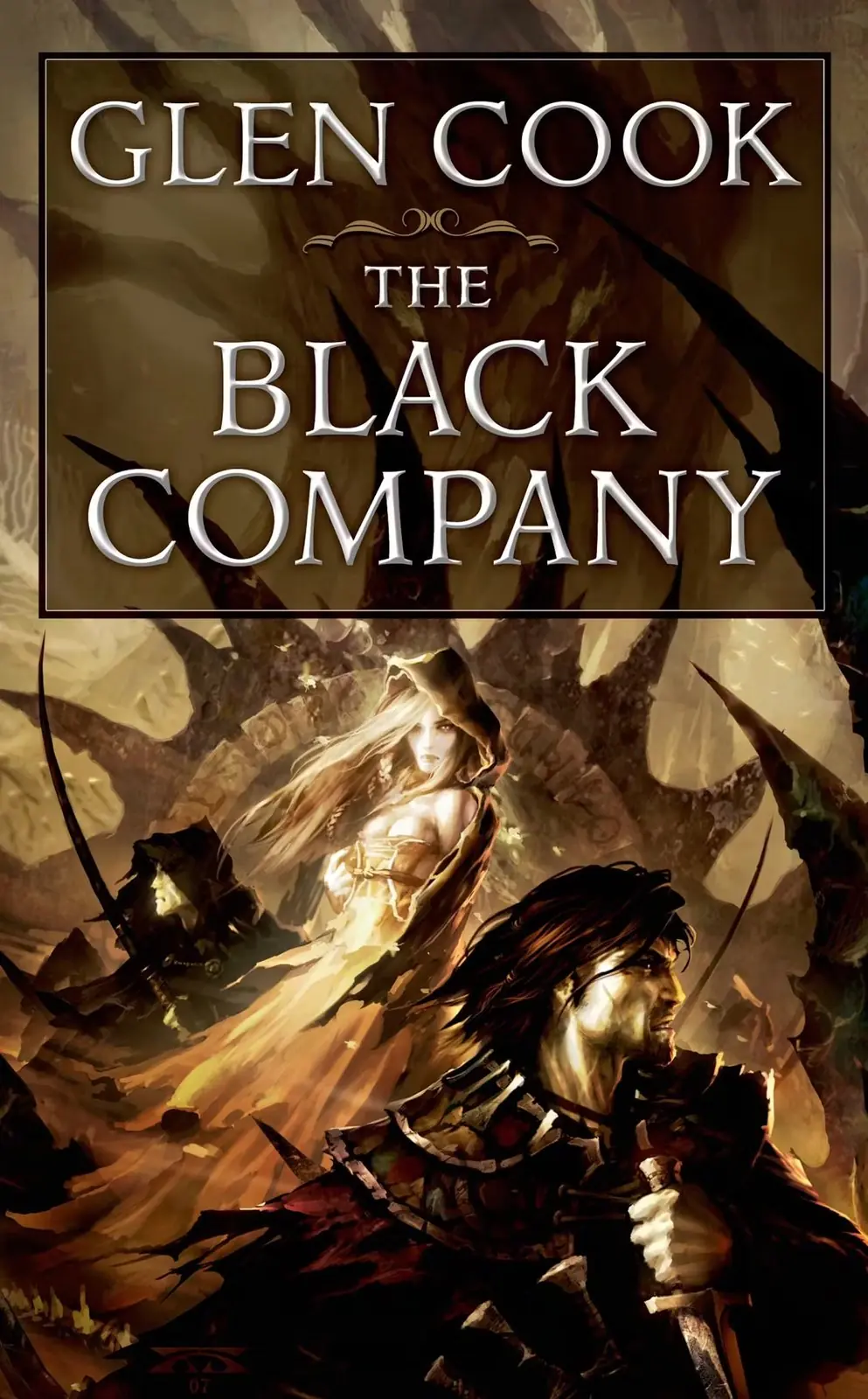 A capa de The Black Company de Glen Cook