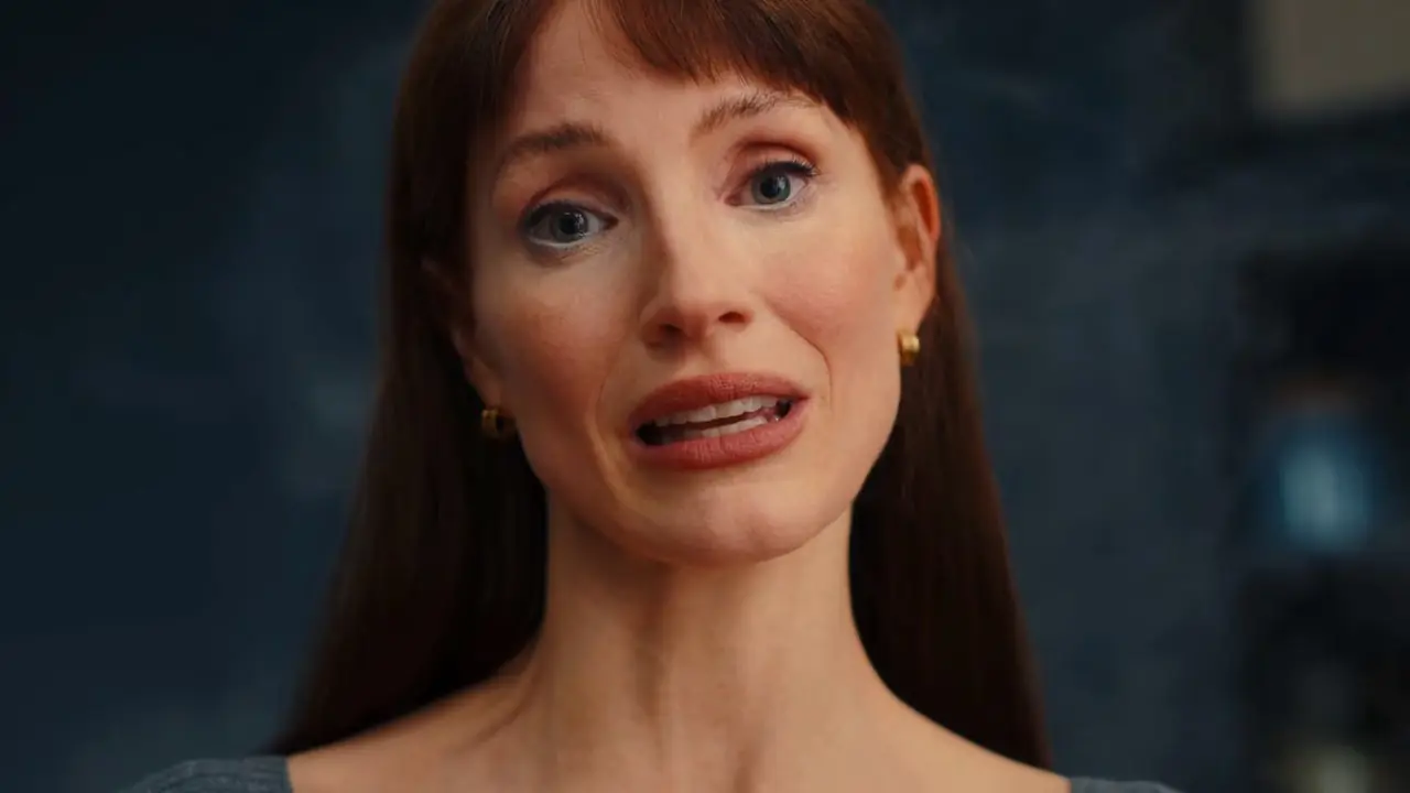 Jessica Chastain luce angustiada en Other Mommy Jessica Chastain luce angustiada en Other Mommy