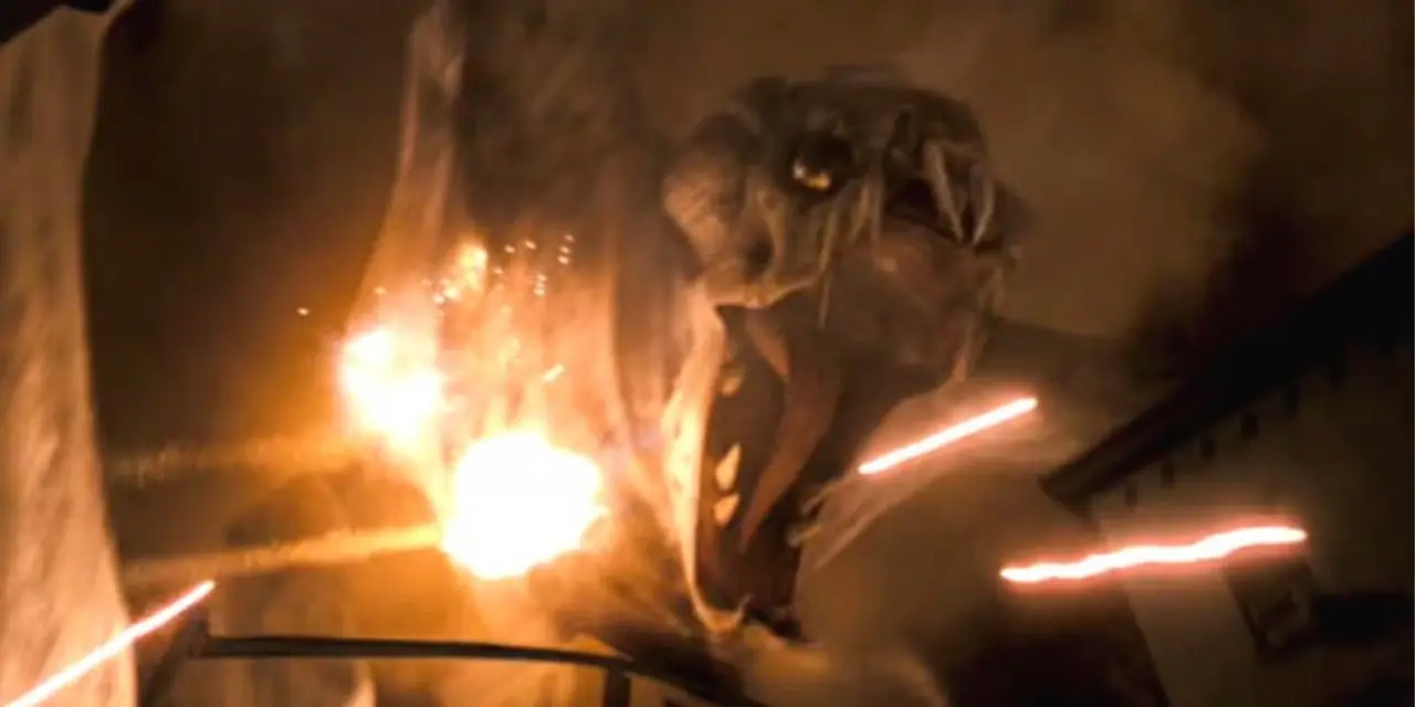 Hæren skyter monsteret i Cloverfield