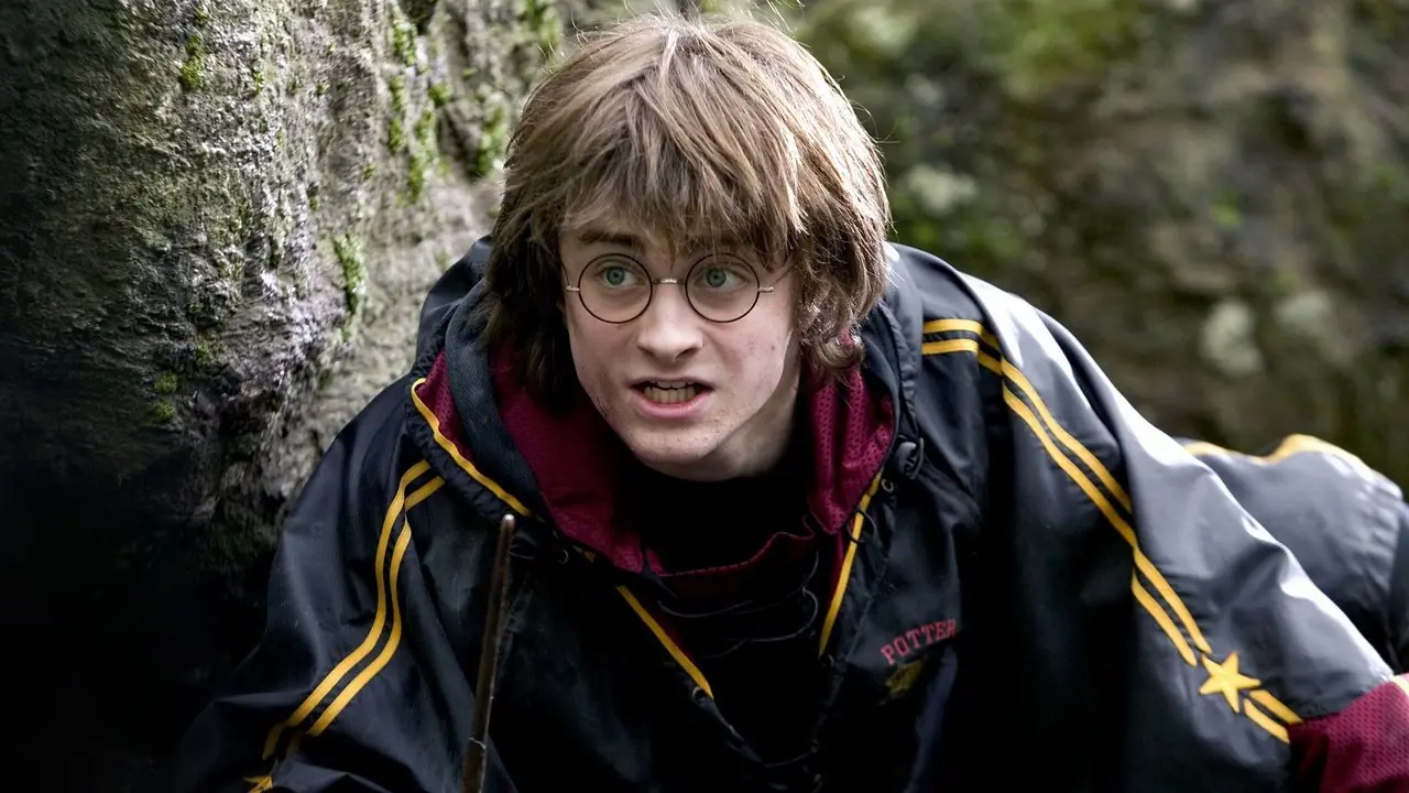 Harry Potter escondido en el Cáliz de Fuego