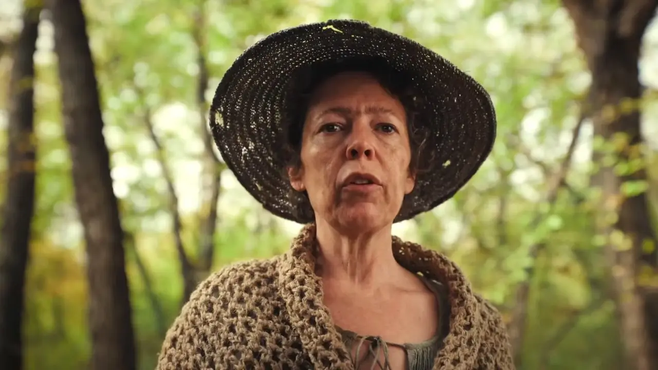 Olivia Colman hace un pedido en Wicker
