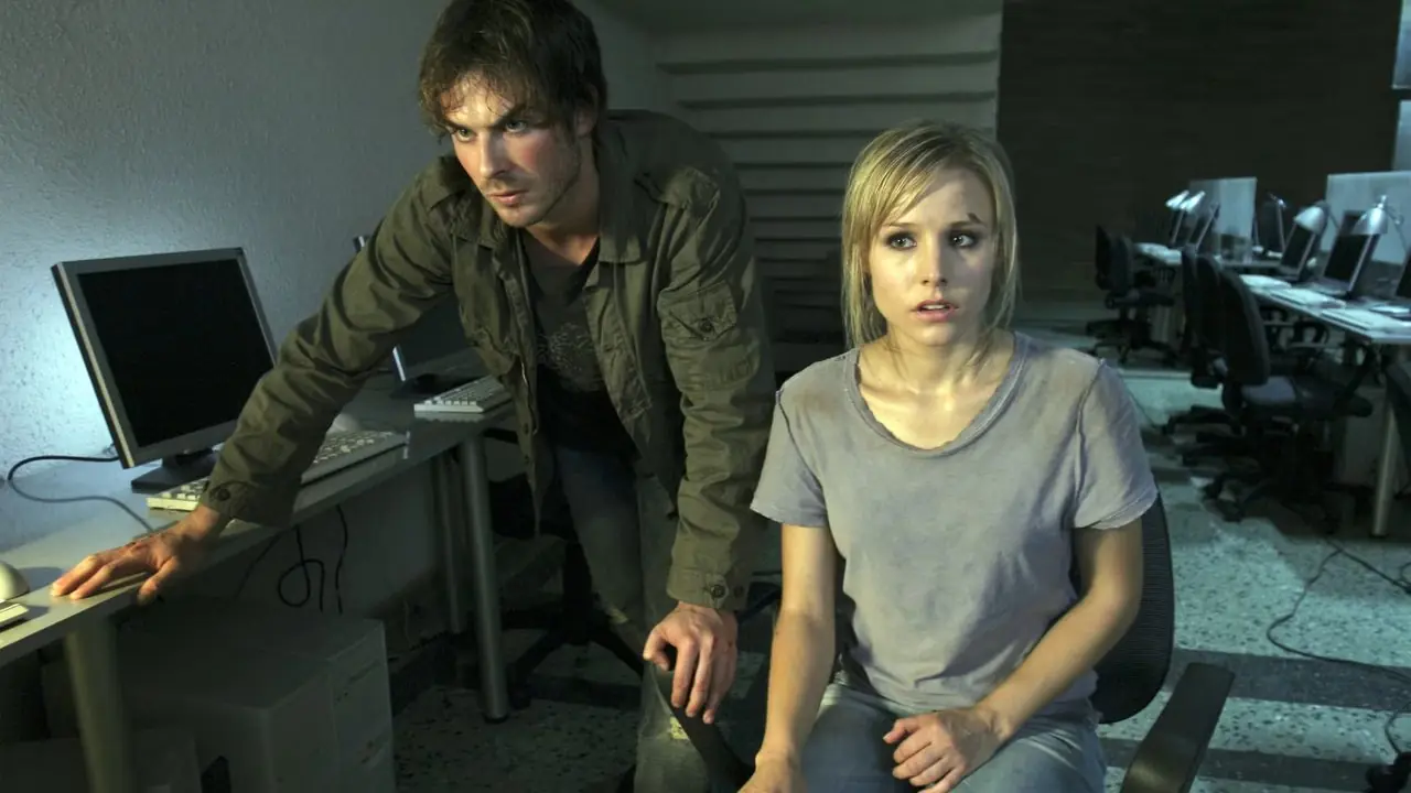 Kristen Bell e Ian Somerhalder uno al lado del otro en Pulse