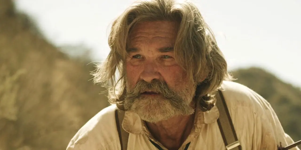 Kurt Russell a l'air échevelé dans Bone Tomahawk