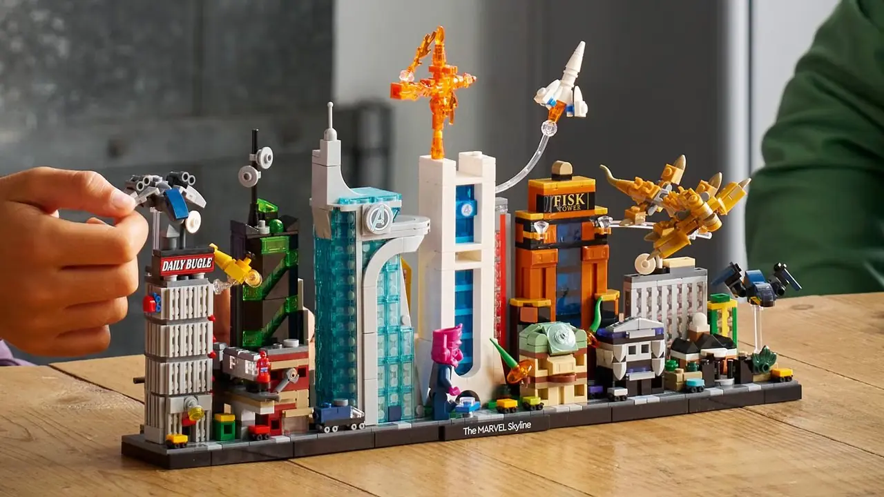 LEGO presenta Marvel Skyline Set que muestra 14 ubicaciones icónicas, Galactus y más