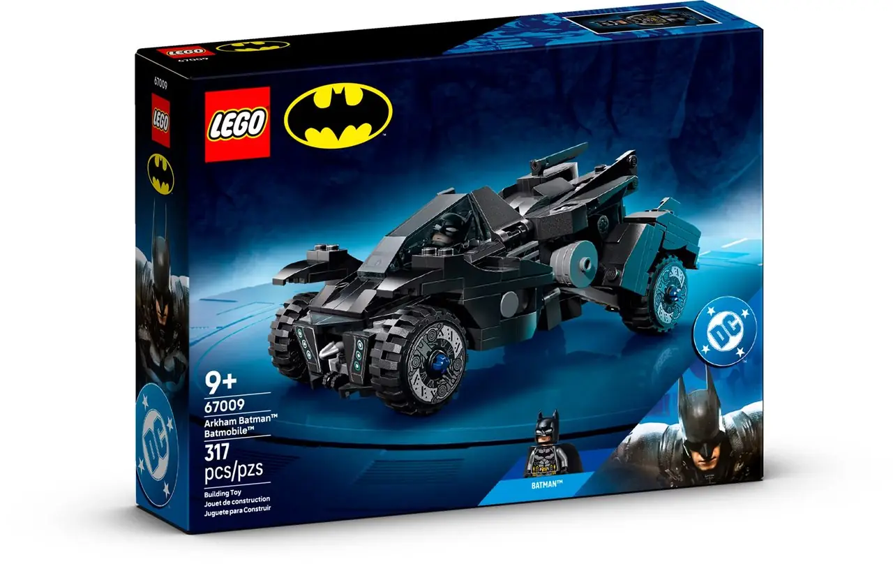 LEGO DC Arkham Batman Batmobil 67009 Box