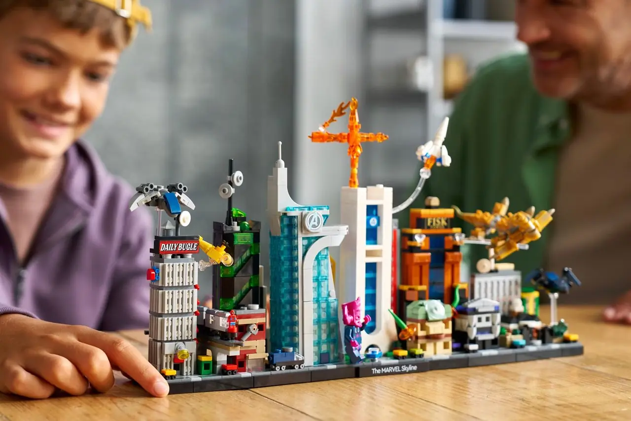 Zestaw LEGO Marvel Skyline 67006 Pudełko Lifestyle Photo 1