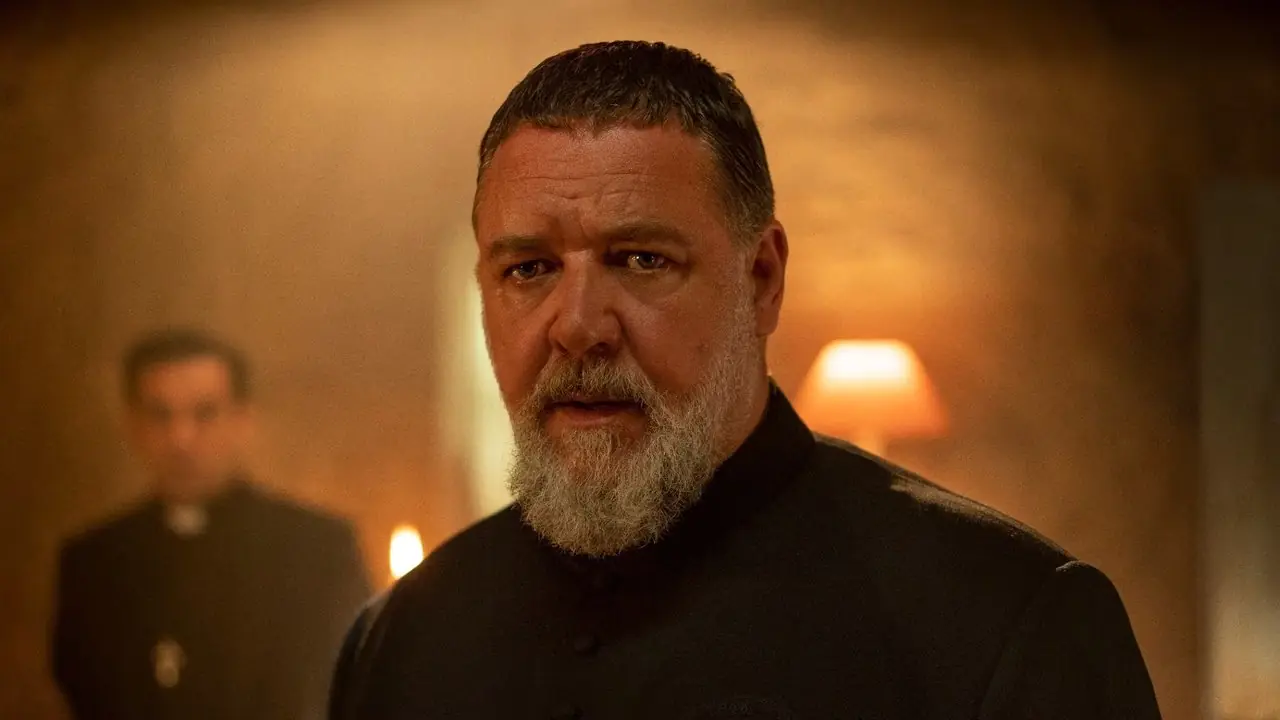 Russell Crowe rompe el silencio con la primera actualización de Exorcist2 del Papa en dos años (exclusivo)