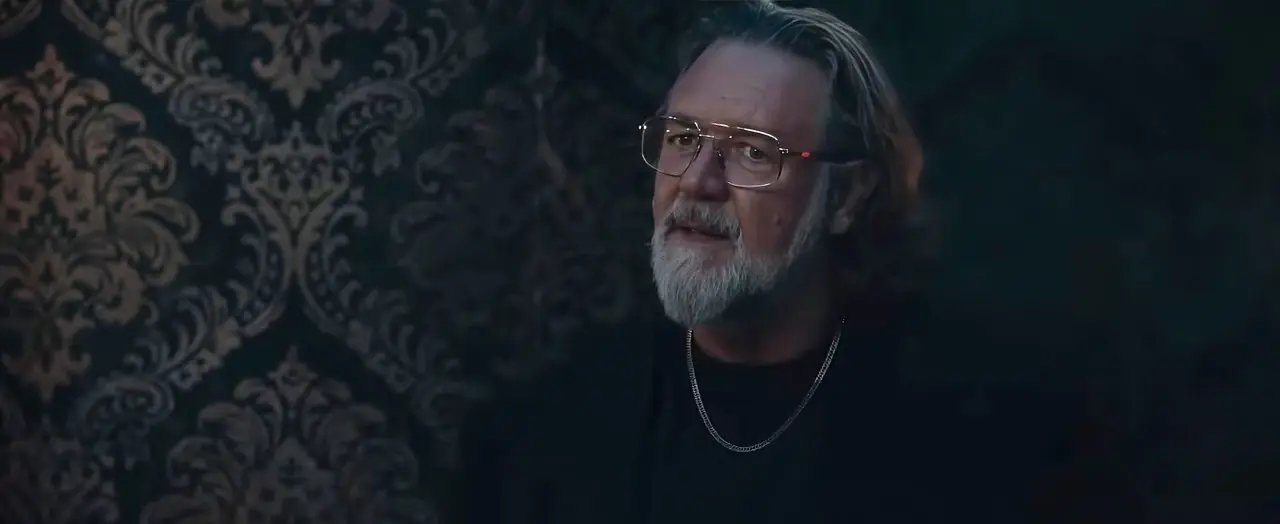 THE GET OUT (aka BEAR COUNTRY), Russell Crowe, 2026. © Vertical Entertainment