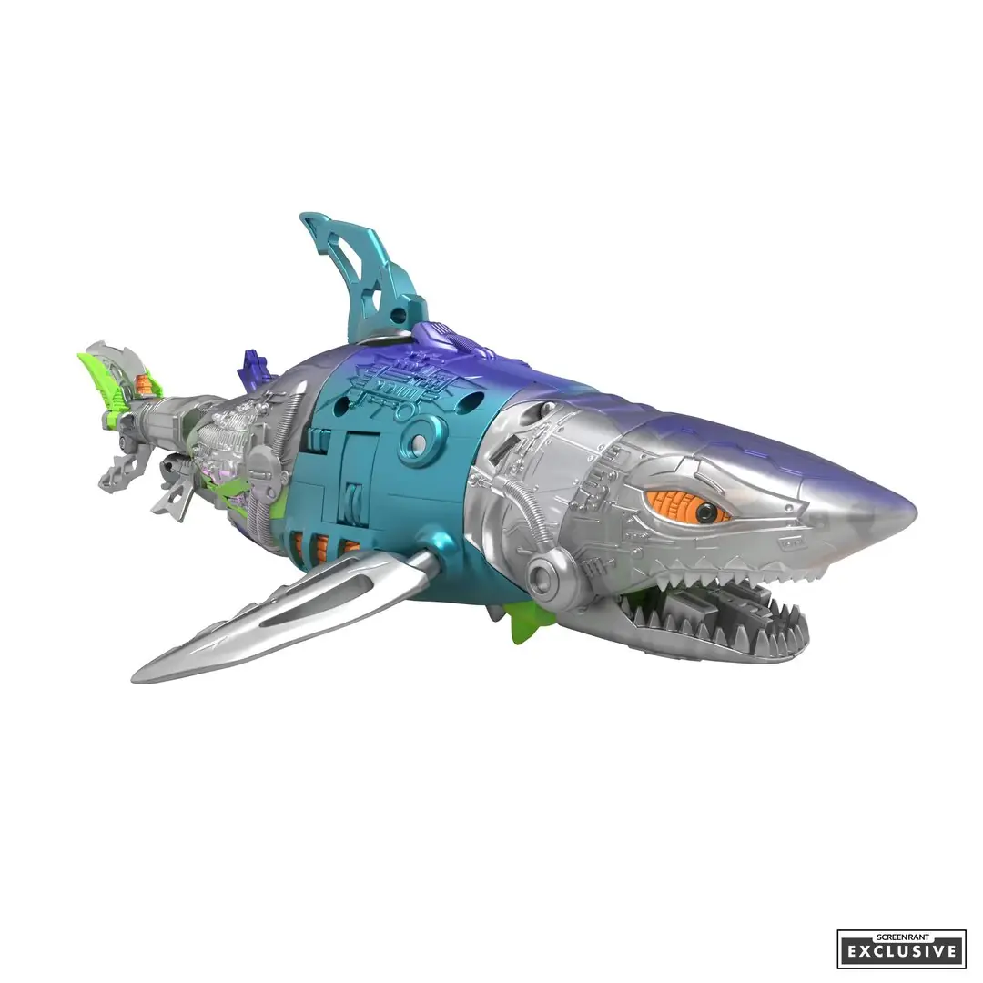 TRANSFORMERS AGE OF THE PRIMES KLASA VOYAGER CYBERSHARK (1)-SR