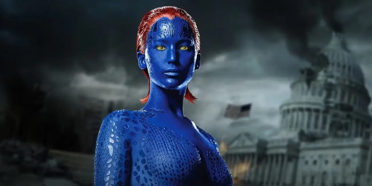 Mystique från filmen Days of Future Past
