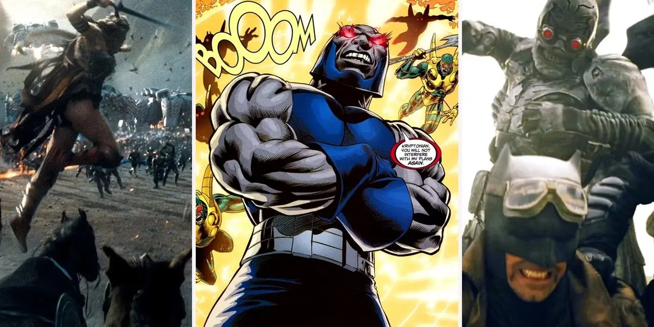 Justice League Parademons Darkseid