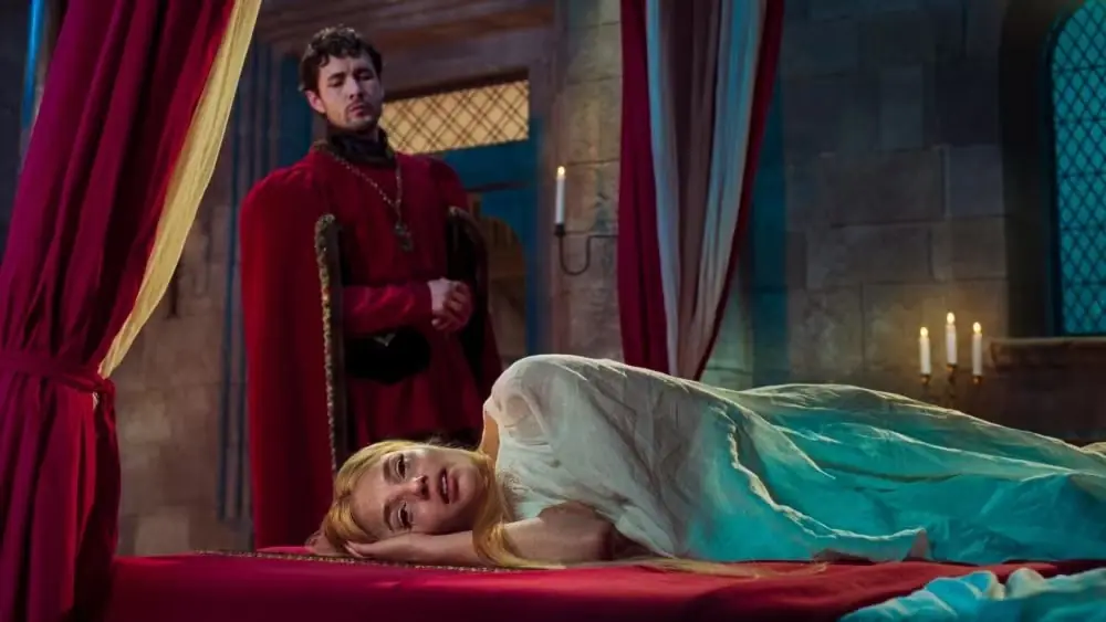 Jonah Hauer-King et Kristine Froseth dans Face à l'horreur Jonah Hauer-King et Kristine Froseth dans Face à l'horreur