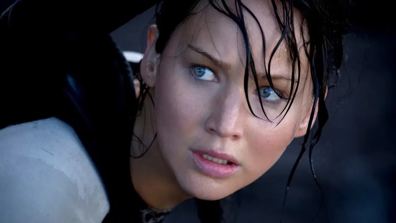Jennifer Lawrence de Hunger Games : Catching Fire dans le rôle de Katniss Everdeen