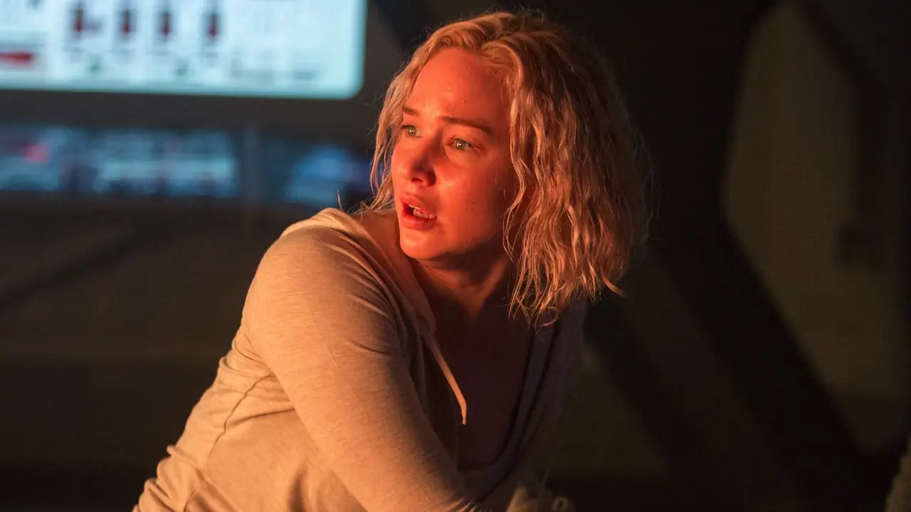 Jennifer Lawrence skrämde i Passengers