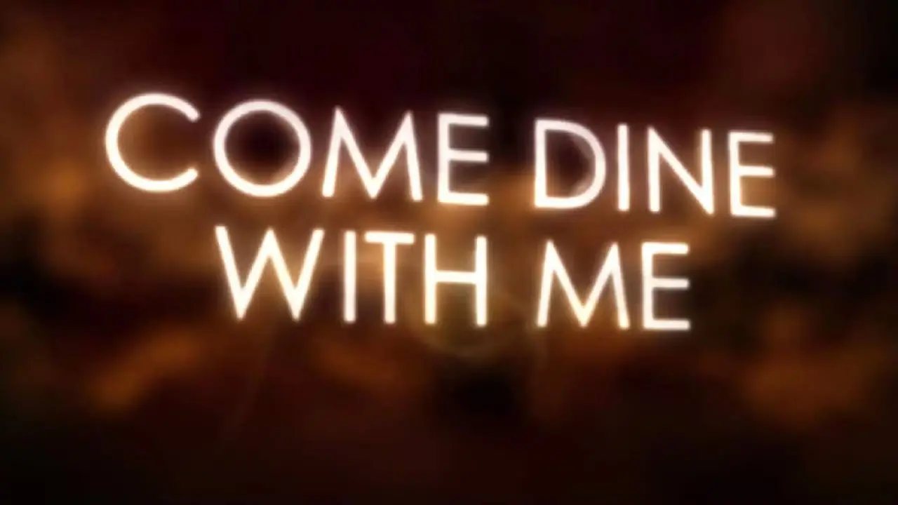tarjeta de título del canal 4, ven a cenar conmigo tarjeta de título del canal 4, ven a cenar conmigo