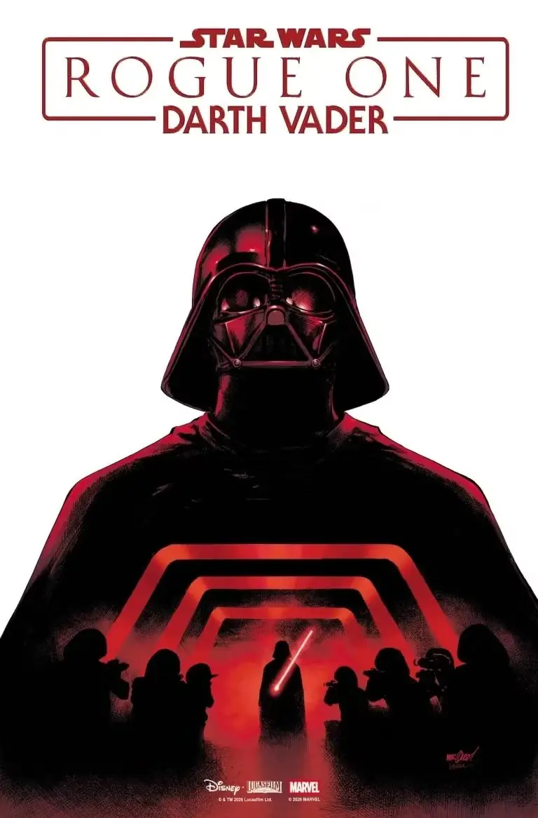 Okładka komiksu Star Wars Rogue One Darth Vader Okładka komiksu Star Wars Rogue One Darth Vader