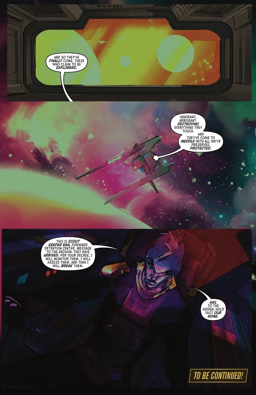 Enterprise-G scopre gli Occulti in Star Trek #1 Enterprise-G scopre gli Occulti in Star Trek #1