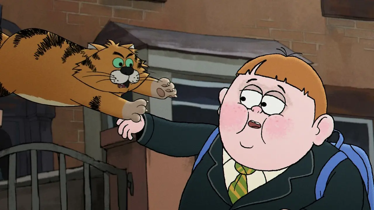 يقفز جوس على طفل في Alley Cats يقفز جوس على طفل في Alley Cats