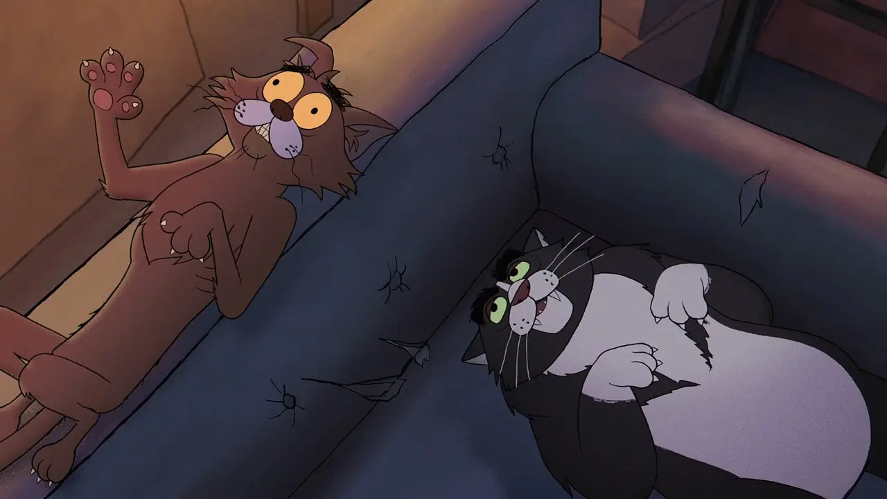يتمتع Fang و Gus بمكانة عالية في Alley Cats