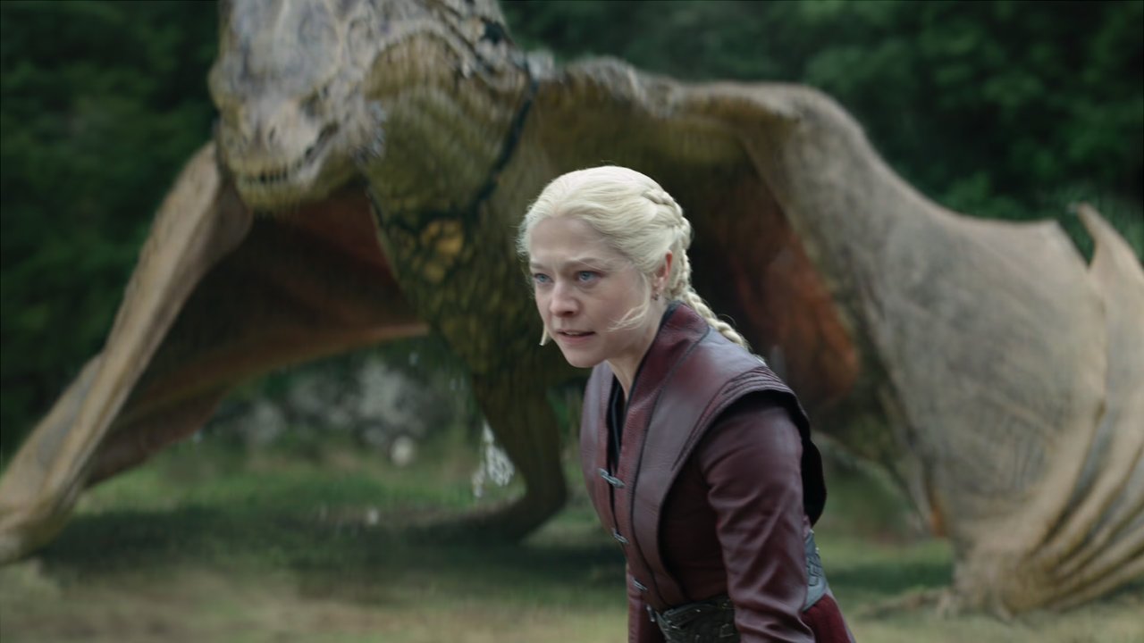 Emma D'arcy in Staffel 3 von House of the Dragon Emma D'arcy in Staffel 3 von House of the Dragon