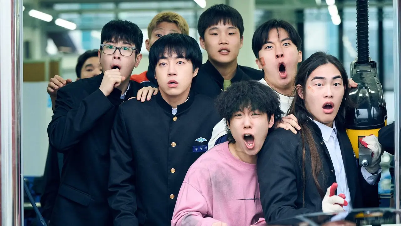 Thriller akcji Netflix „Daj ci nauczkę” Geun-dae Undercover